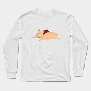 hamster is a superhero Long Sleeve T-Shirt